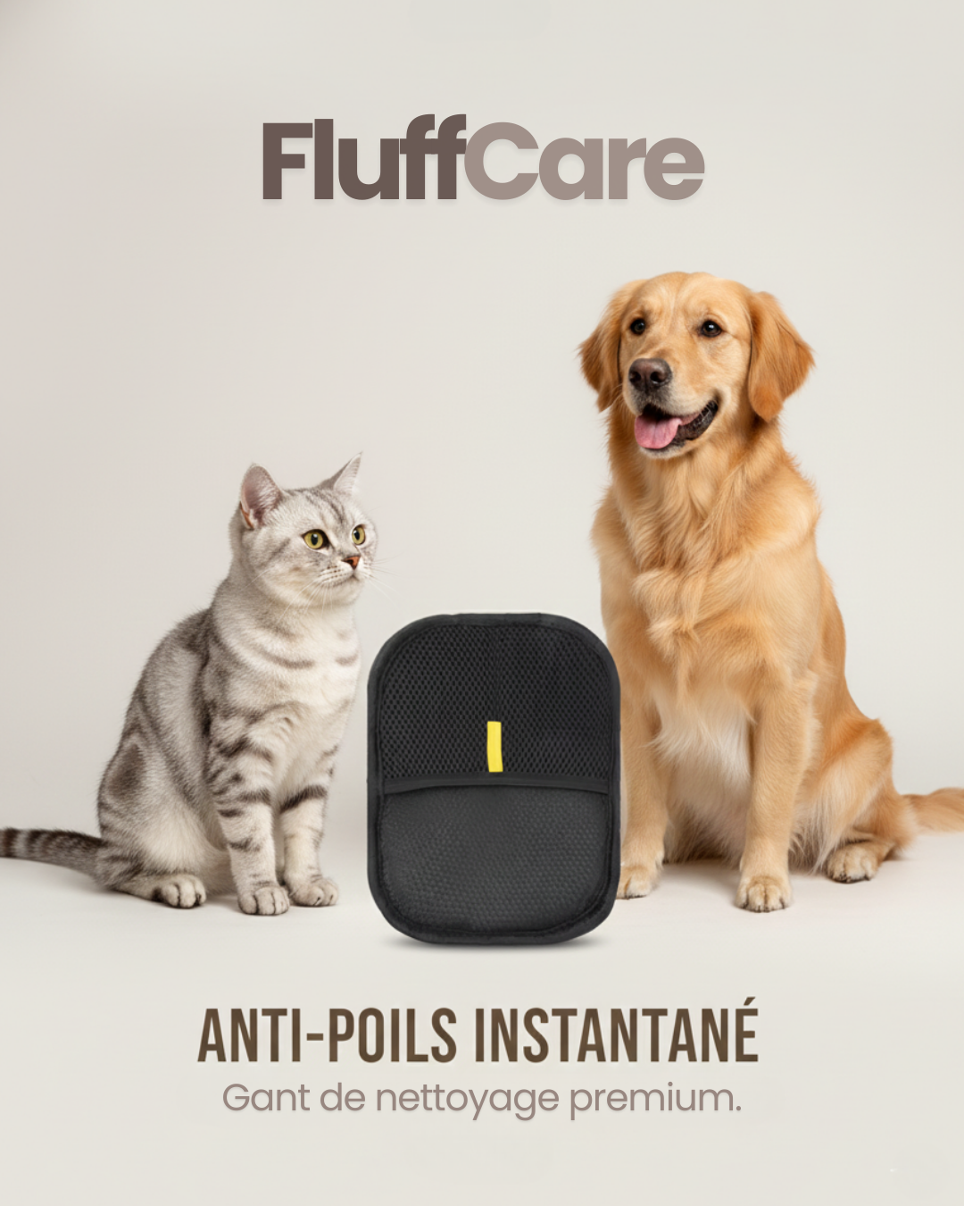 Gant de nettoyage anti-poils