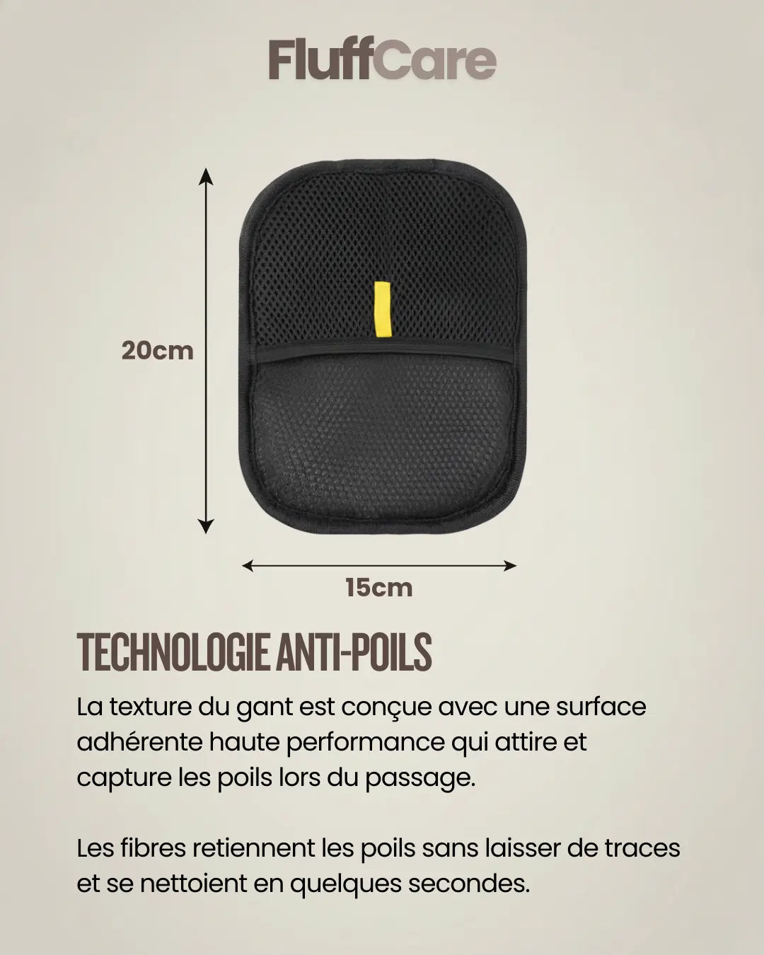 Gant Anti-Poils FluffCare FluffCare